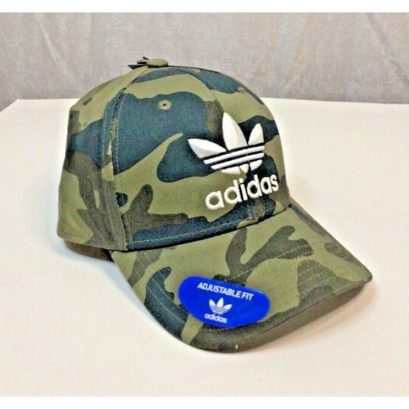 Adidas Ori Icon Precurve Camo Men's Snapback Adjustable Hat - Picture 4 of 5